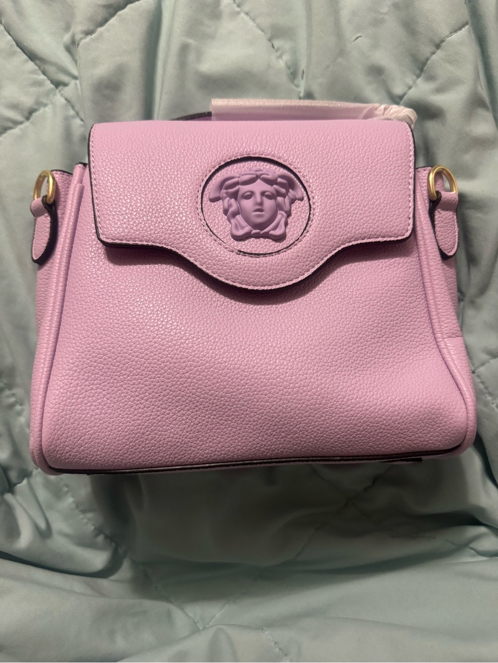 Lilac Medusa Handbag